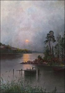 Ilta-aurinko (evening Sun) by Carl Hallstroem