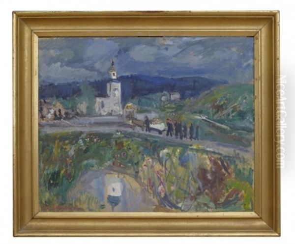 Begravning, Edsele - view 1