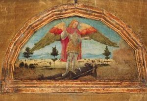 San Giorgio E Il Drago In Un Paesaggio