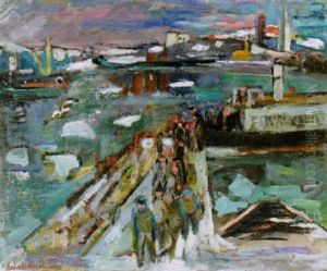 Pontonbryggan - Stockholm by Eric C. Hallstroem