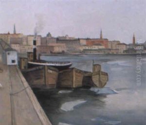Kajmotiv Fran Stockholm by Eric C. Hallstroem
