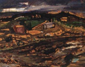 Zlvlandskap, Norrland by Eric C. Hallstroem