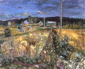 Landskap, Norrland by Eric C. Hallstroem