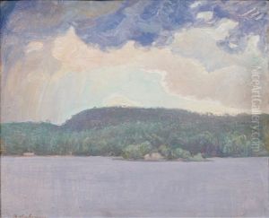 Clouds Over The Lake by Pekka Halonen