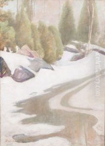 Grey Day (harmaa Paiva) by Pekka Halonen