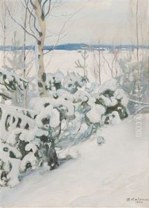 Wintry Day by Pekka Halonen