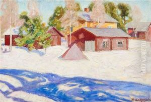 Wintry Sun by Pekka Halonen