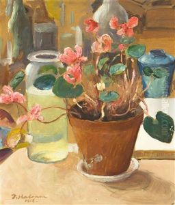 Still-life With Cyclamen