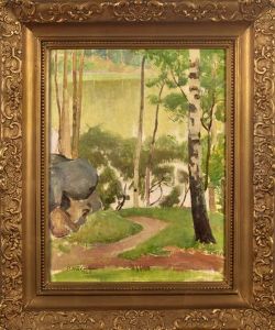 Landscape From Halosenniemi by Pekka Halonen