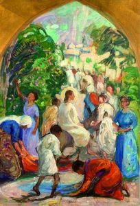The Saviour's Arrival To Jerusalem