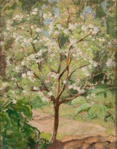 Apple Tree In Blossom by Pekka Halonen