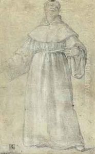 Portrait Of A Friar, Possibly St Francis Of Assisi by Giovanni Balducci