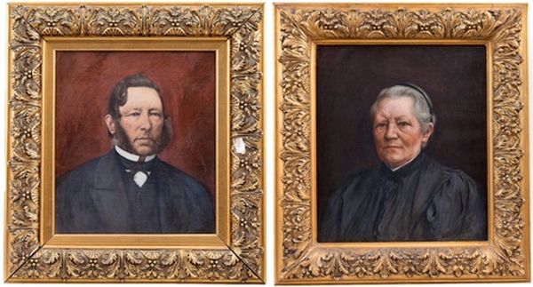 Portrait Mr. And Mrs. Revell (pair) - view 1