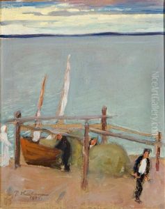 View From A Shore by Pekka Halonen