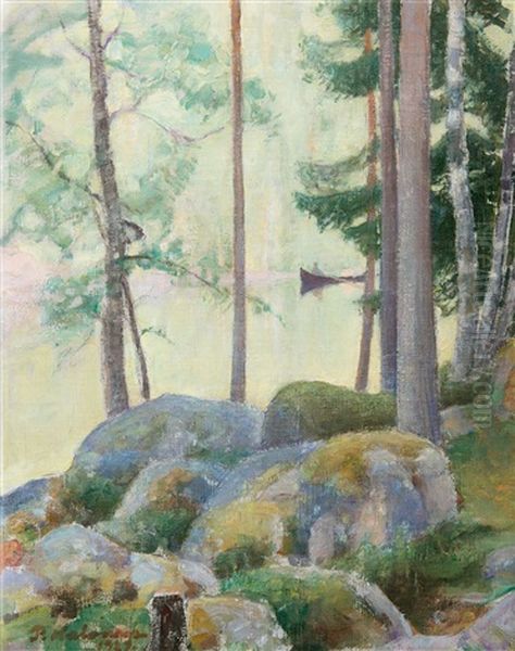 A Lake Landscape - view 1