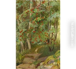 Rowanberries by Pekka Halonen