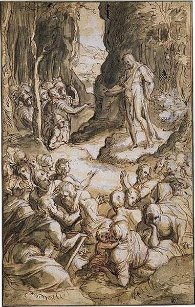 The Preaching Of St. John The Baptist. - view 1