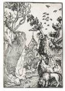 Saint Jerome In The Desert by Hans Baldung Grien