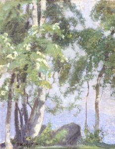 Blommande Ronn by Pekka Halonen