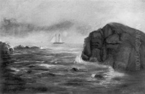 Rocks, Ogunquit, Maine by Samuel Halpert