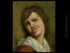 Portrait Eines Jungen Mannes by Frans Franszoon Hals the Younger