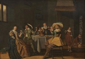 Le Flutiste by Dirck Hals