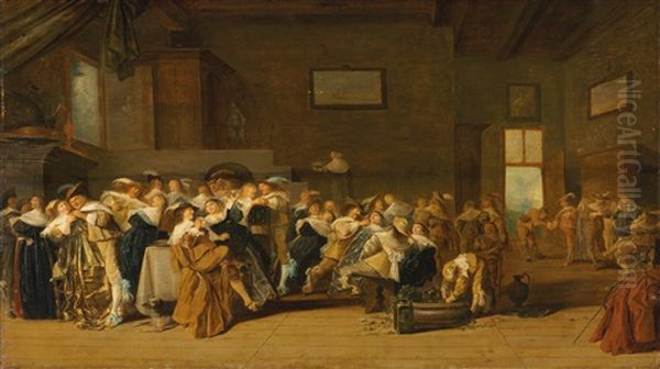 A Merry-making Party - view 1