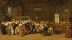 A Merry-making Party by Dirck Hals