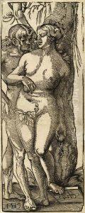 Adam And Eve by Hans Baldung Grien