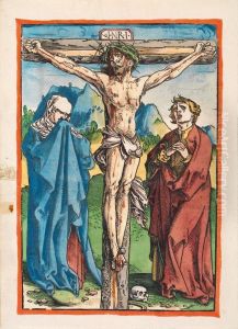Christus Am Kreuz, Zwischen Maria Und Johannes