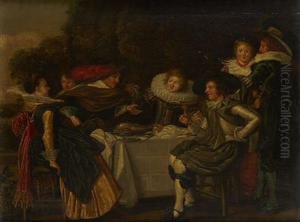 A Convivial Party - view 1