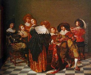 Le Concert Galant by Dirck Hals