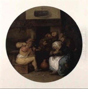 Scene D'auberge by Dirck Hals