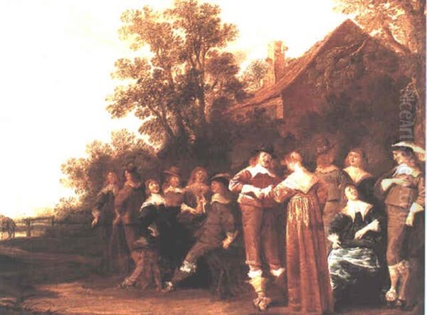 Elegant Company Beside A House - view 1