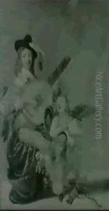 Duett Eines Lautespielenden Kavaliers In Der Tracht Des 17 by Dirck Hals