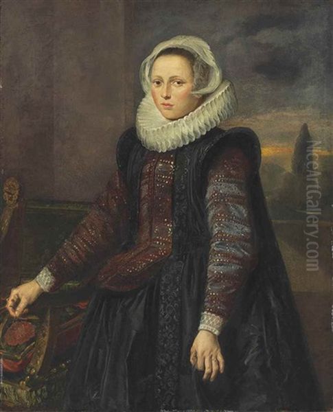 Portrait Of A Lady, Three-quarter-length - view 1