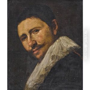 Bildnis Eines Mannes Mit Halskrause by Frans Hals