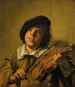 Ein Junger Geigenspieler