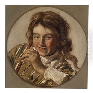 Ein Junger Flotenspieler by Frans Hals