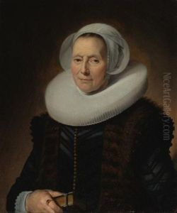 Portrait Of Maritge Claesdr. Olycan, Nee Vooght