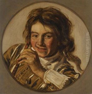 A Young Boy Playing The Flute
