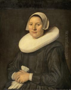Portrait Of A Lady by Frans Hals