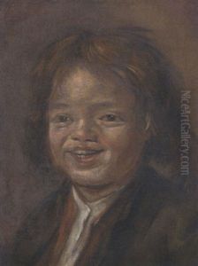 Lachender Knabe by Frans Hals
