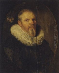 Portrait Of A Gentleman In A Ruff by Frans Hals