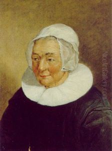 Bildnis Einer Frau Mit Weiser Haube