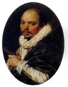 Portrait Of A Man, Half Length, Holding A Lute