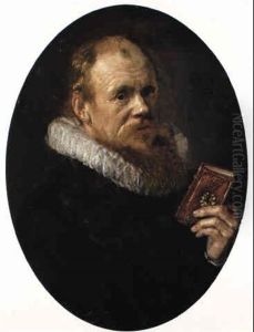 Portrait Of Theodorus Schrevelius by Frans Hals