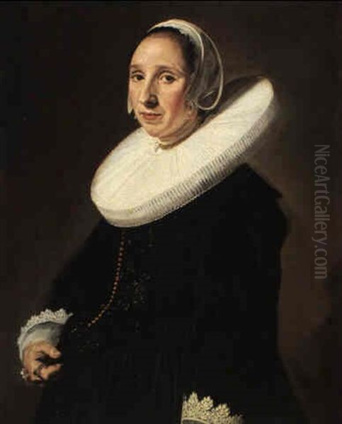 Portrait Of A Woman With A White Ruff - view 1