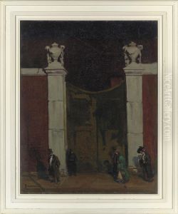 The Gates Of Devonshire House The Gates Of Devonshire House