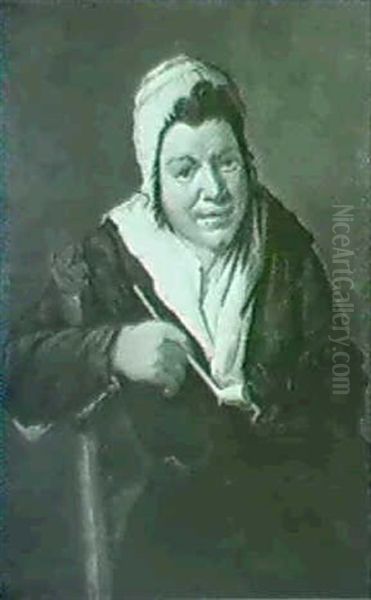 A Portrait Of A Seated Woman - view 1